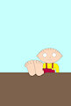 Stewie's feet on the table