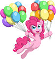 Pinkie Pie - Balloon Away No BG