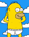 National Underwear Day: Homer Simpson