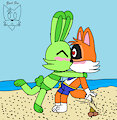 Beach Kiss by Commando672
