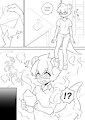 Commission-Commissioner's OC Comic 1p by hentaib