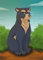 Gift Art of a cute bear ~