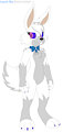 Vanni The White Rabbit [AI-ART] by MangledTheArcticWolf