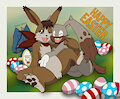 Hare and Diggersby by DarlanSpace