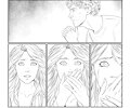 Evolution of a Page: Sketch to Lineart to Final Color by Maankun