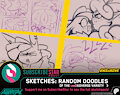 [Exclusive] Random Doodles of the LewD&Dverse Variety 3 by aFurreak