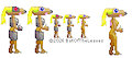 Goldendove Pixel Art Layers by BatOfTheLeaves