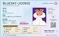 bluesky-license by sirkain