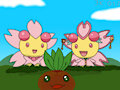 Chebi and Chuchubie in a forest&hellip;And me!!