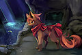 Vulpix in the cave by ShippoNosekura