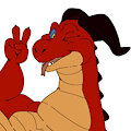 Dragon N Chill by PheagleAdler
