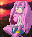 Sky At Sunset by MelSky