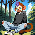 No thoughts, only munke by LitoMunke