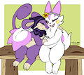 Rodents In Love by ZapCatElement