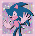 Sonic in the sky with diamonds