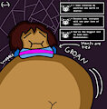 Muffet Punishes Frisk (Skin Alt) by HairyTheSecond