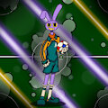 Jax con el uniforme de Inazuma Eleven . by jayritus