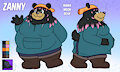 Zandenel Reference (Moon Bear Alt) by Nishi
