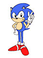 Sonic the Hedgehog by emamfr
