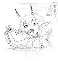 Soukaku's train snack by AlloyRabbit