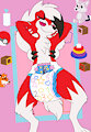 Nate Bailey the Sexy ABDL Midnight Lycanroc V2 by JJJTechno2003