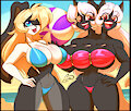 Felicia and Ruby summer fun by Belise7 by UnusualUnity