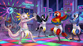 Mushybutt disco dancing by MushyLover