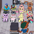 Mascot Summer School Class 1 - By Bouch by ChinookOrca