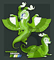 [Premade Design] Wingbean Dragon - SOLD