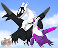 [Comm] Flying Duo by Grisouille