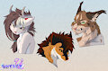 3 portraits by Shyryp