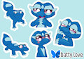 Gecqua stickers