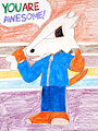Liam thinks you're awesome! by MrRoseLizard