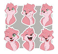 Otty stickers by BiteSizedCookie