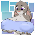 Judy's big breast by HelenP