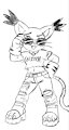 Shopping Mall Tamers - Gatomon Mall Rat Fit by MobiusNesbit