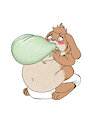 Fat Bunny and Slime.