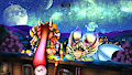 Sitting on the Roof top by RavynPain