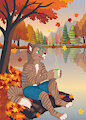 Relaxing under a tree🐾 by Bellasworld