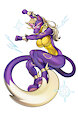 Liepard Pokefusion by ReyOscuro