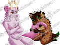 Commission for Genosroootbeer (Art by me) by Snarlen