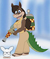 Rule 63 - Dingodile by KendraEevee