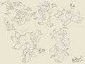 Digimon doodles - Kamemon study