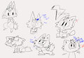 Glitch - exploration doodles by Kippkatt