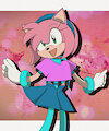 Amy Rose dances Maps from Maroon 5