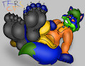 Bernard Foxy Toesie Toes by TheRedSkunk