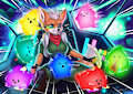 Fox McCloud and Stars by Taurika