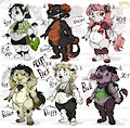 |ADOPT PACK №1| 6/6 OPEN by DENUSKA08