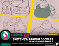 [Exclusive] Random Doodles of the LewD&Dverse Variety 4