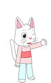 (My OC) Shio the White Cat by Bali0004